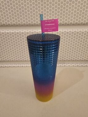 Starbucks Pride 2023 Ombre Studded Tumbler - Blue/Pink/Yellow